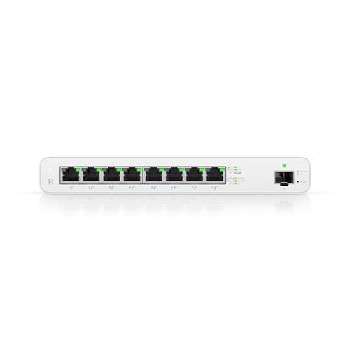 Ubiquiti UISP Router - Cloud Managed 8-Port Gigabit PoE Router with 1Gbps SFP, 110W PoE Budget, Traffic Shaping & Firewall
