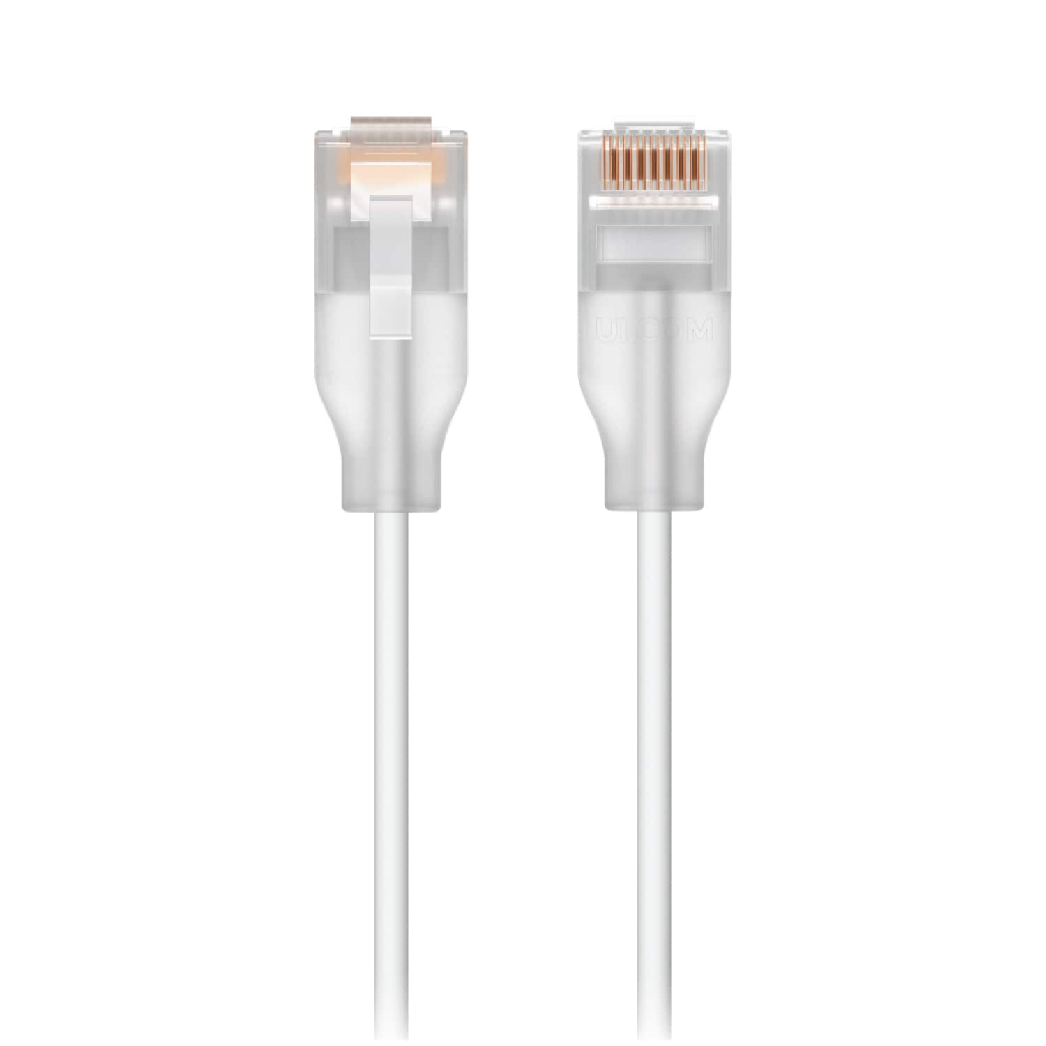 Ubiquiti UniFi Etherlighting 2M Nano-Thin Patch Cable with 10Gbps Data Rate and Translucent RJ45 Boot for Enhanced Etherlighting Effects