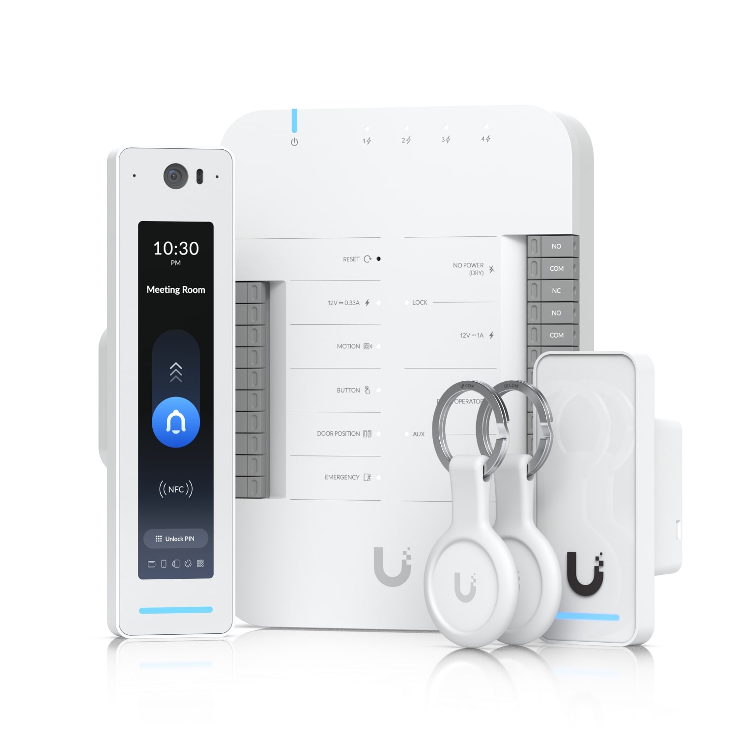 Ubiquiti UniFi G3 Starter Kit Pro - Single Door Access Control with 2 Readers, Apple Touch Pass & NFC Support
