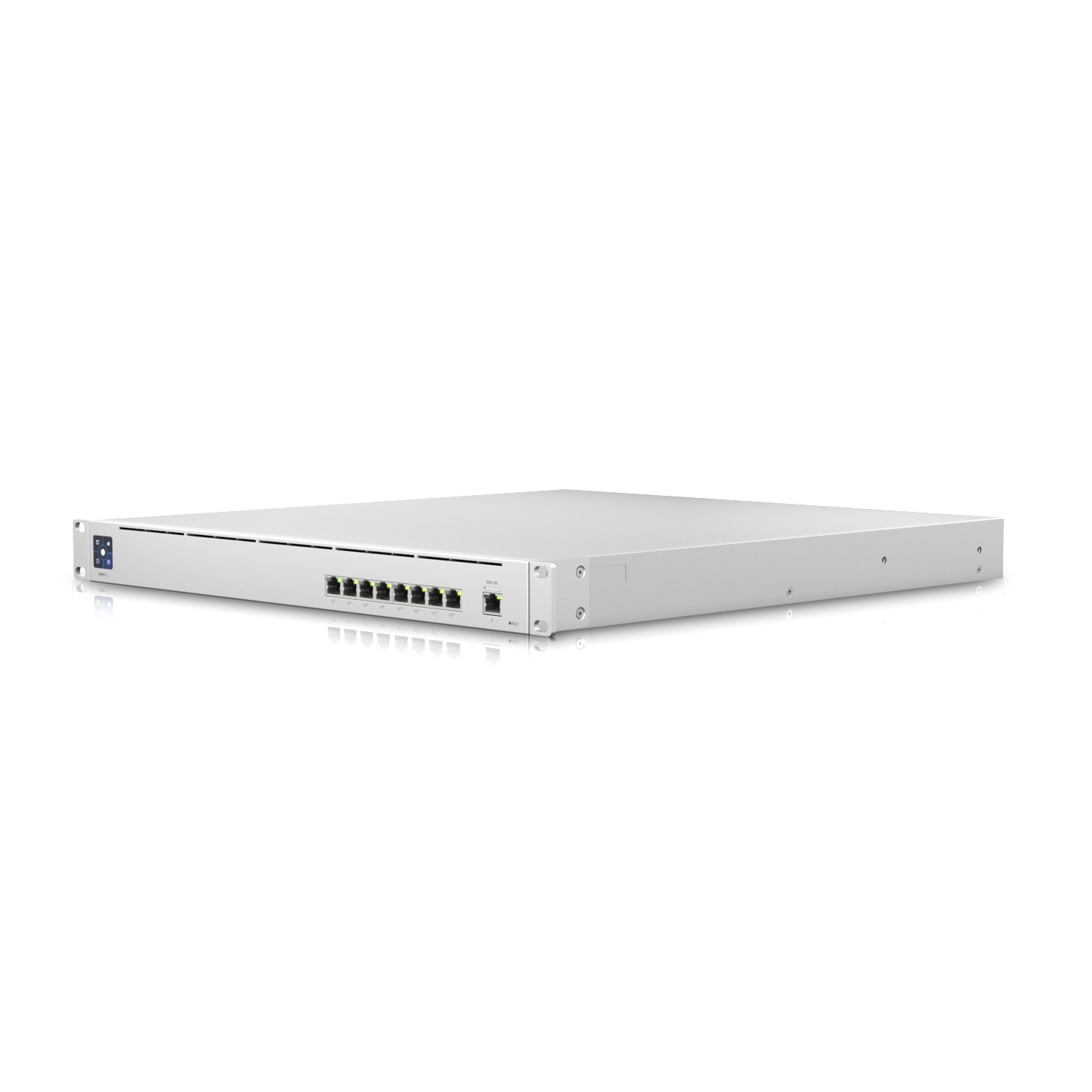 Ubiquiti UniFi Network USW-Mission-Critical 8-Port PoE Switch with 368Wh Battery, 120W Total PoE, Rack Mount 1U