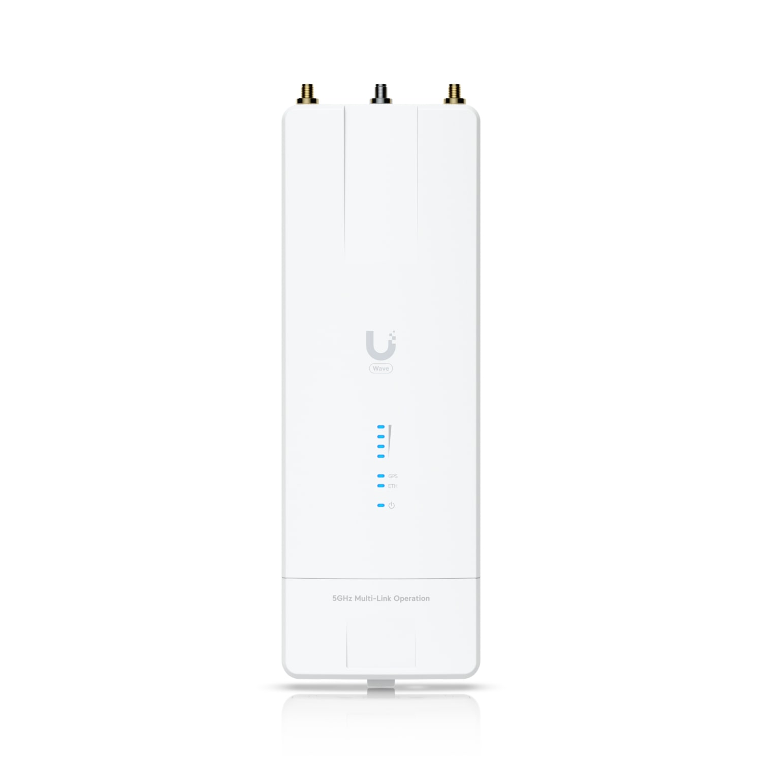 Ubiquiti Wave MLO5 Dual 5 GHz WiFi 7 Radios with Multi-Link Operation, 5+ Gbps Throughput, 100 km Range, 10 GbE & SFP+ Ports, Outdoor IPX6 Enclosure