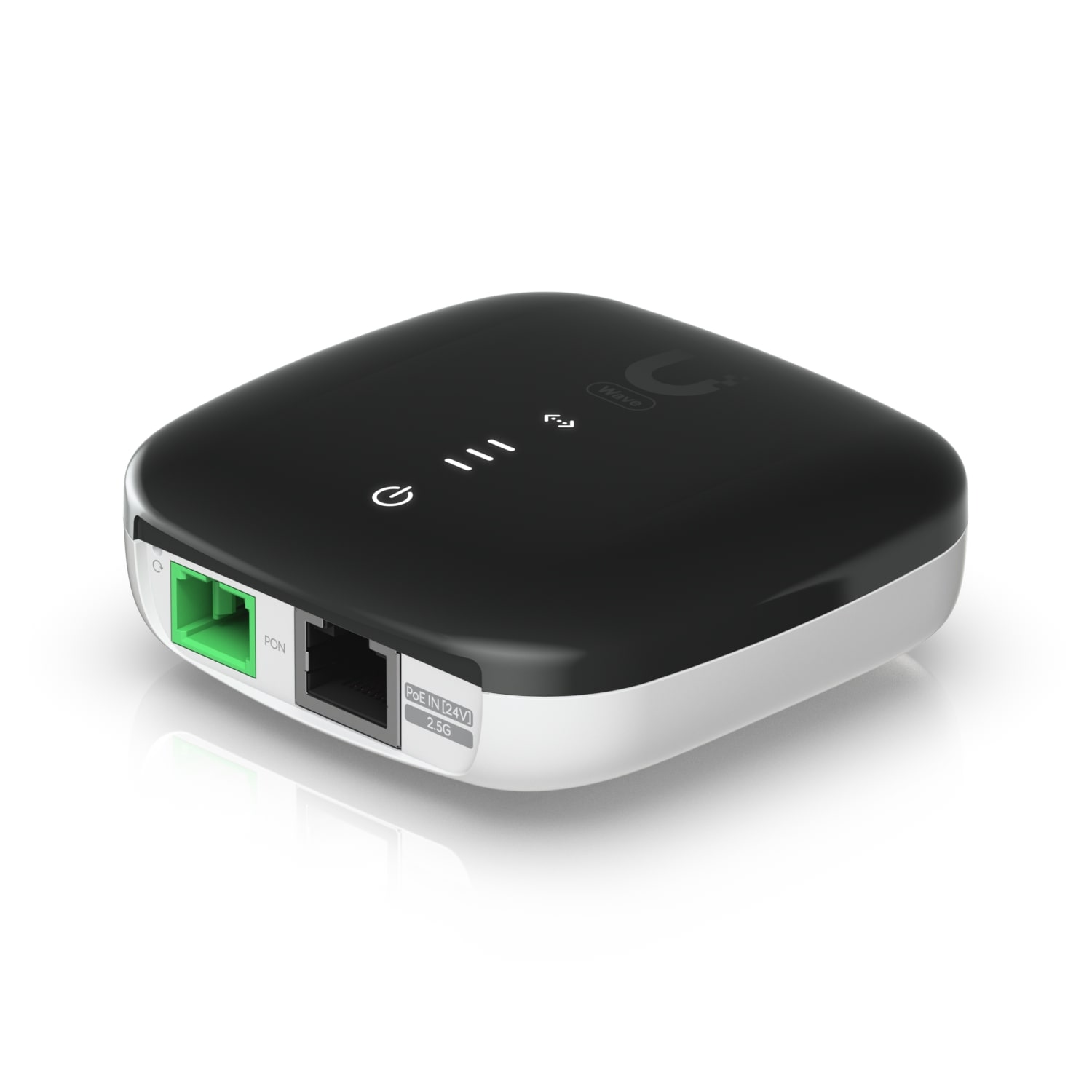 Ubiquiti WaveFiber ONU GPON Optical Network Unit with 2.5 GbE Port - 1.24 Gbps Upstream, 2.49 Gbps Downstream, 20 km Range, Passive PoE