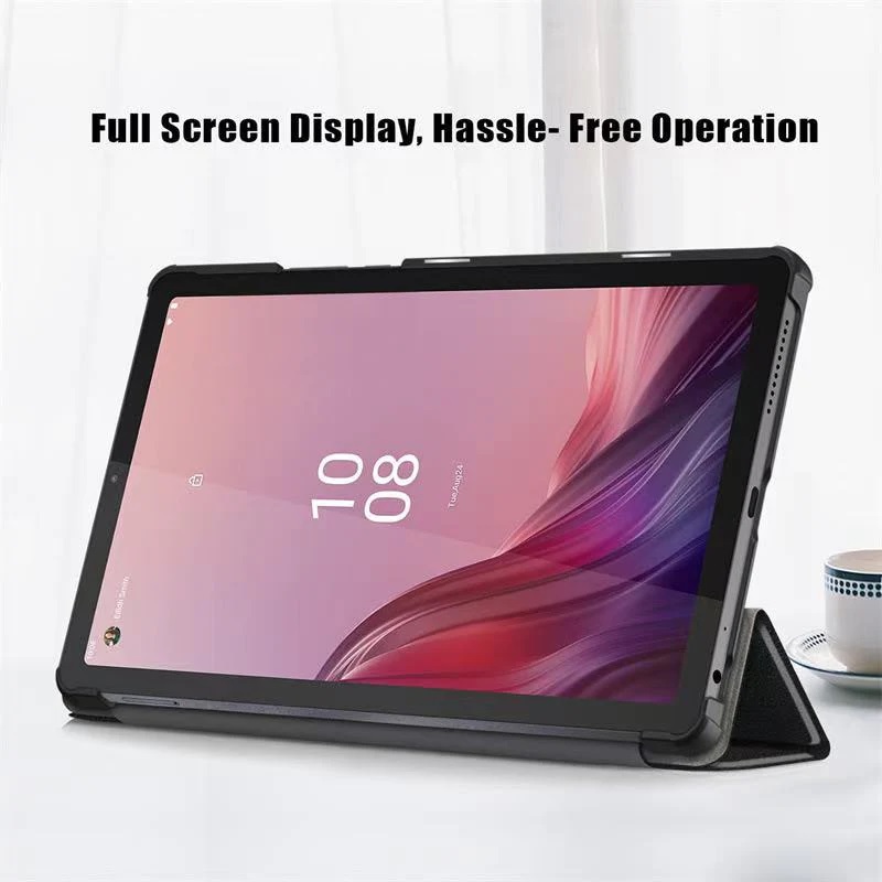 USP Lenovo Idea Tab Pro Folio Case Black - PU Leather, Anti-Scratch Microfiber, Wear Resistant, Soft Touch, 3 Year Warranty