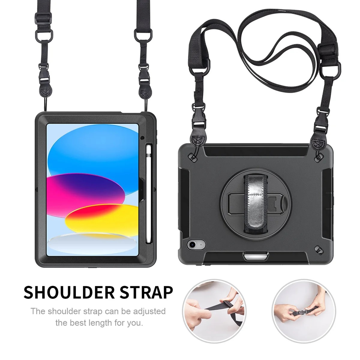 USP Rugged Case Shoulder Strap Adjustable Durable Replacement for USP Rugged Tablet Cases MPN RCSS
