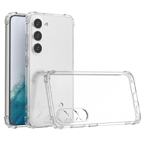 USP Samsung Galaxy A17/A26 5G Clear Hard Acrylic + TPU Case with Soft Round Airbags, Lightweight, Scratch-Resistant, 3-Year Warranty