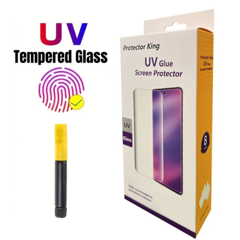 USP Samsung Galaxy S20+ UV Tempered Glass Screen Protector - 9H Hardness, Shock Resistant, Waterproof, Anti-Glare, UV-Resistant 0.4mm