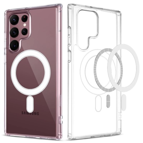 USP Samsung Galaxy S26 Ultra 5G 6.9" Magsafe Hard Crystal Clear Case with TPU Bumper, Scratch Resistant, 3 Years Warranty