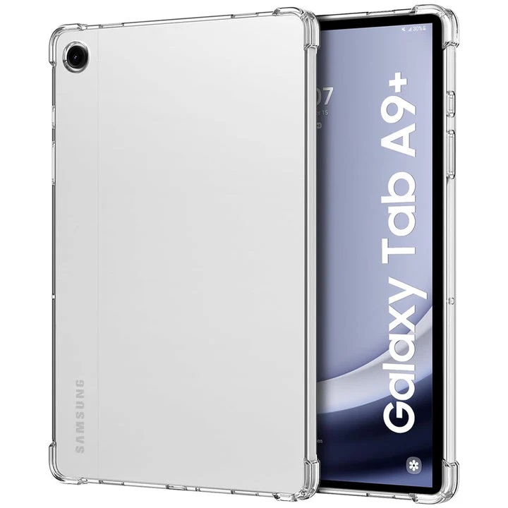 USP Samsung Galaxy Tab A9+ 11" Clear Shockproof Case with Camera Protection & 3 Years Warranty