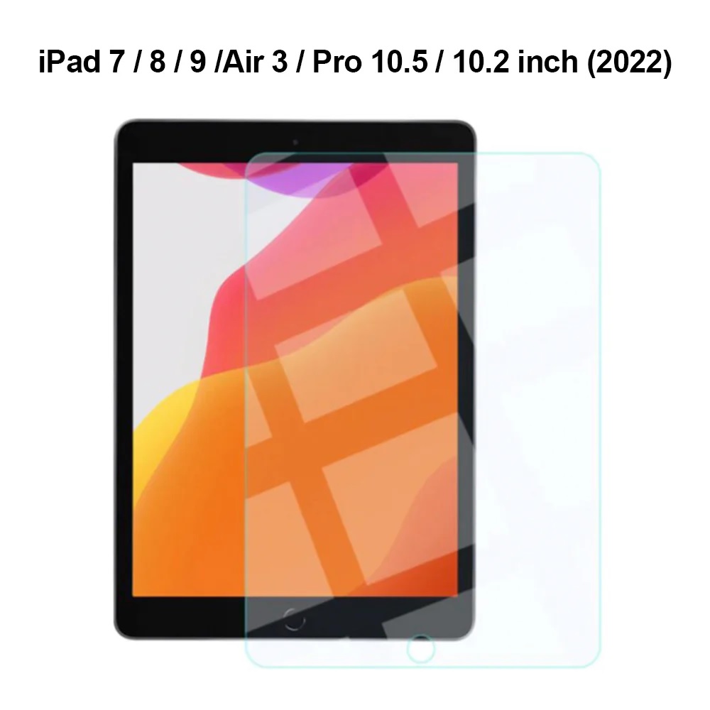 USP Tempered Glass Screen Protector for Apple iPad 10.2" (7th-9th Gen), iPad Air 3 & iPad Pro 10.5" - Full Coverage, 9H Hardness, Bubble-Free