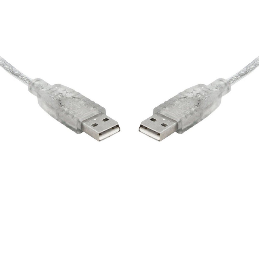 8Ware 5m USB 2.0 Type A to Type A Male to Male High-Speed Data Transfer Cable for Printer Scanner Webcam and More