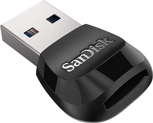 SanDisk MobileMate USB 3.0 microSD Card Reader - USB-A, 170 MB/s High-Speed Transfer, Compact & Durable, 2-Year Warranty