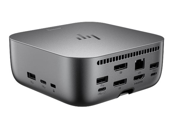 HP Thunderbolt 4 Ultra 180W G6 Docking Station with 4 Display Outputs, 2.5GbE RJ45, USB-C & USB-A, HDMI 2.1 for HP & Compatible Notebooks