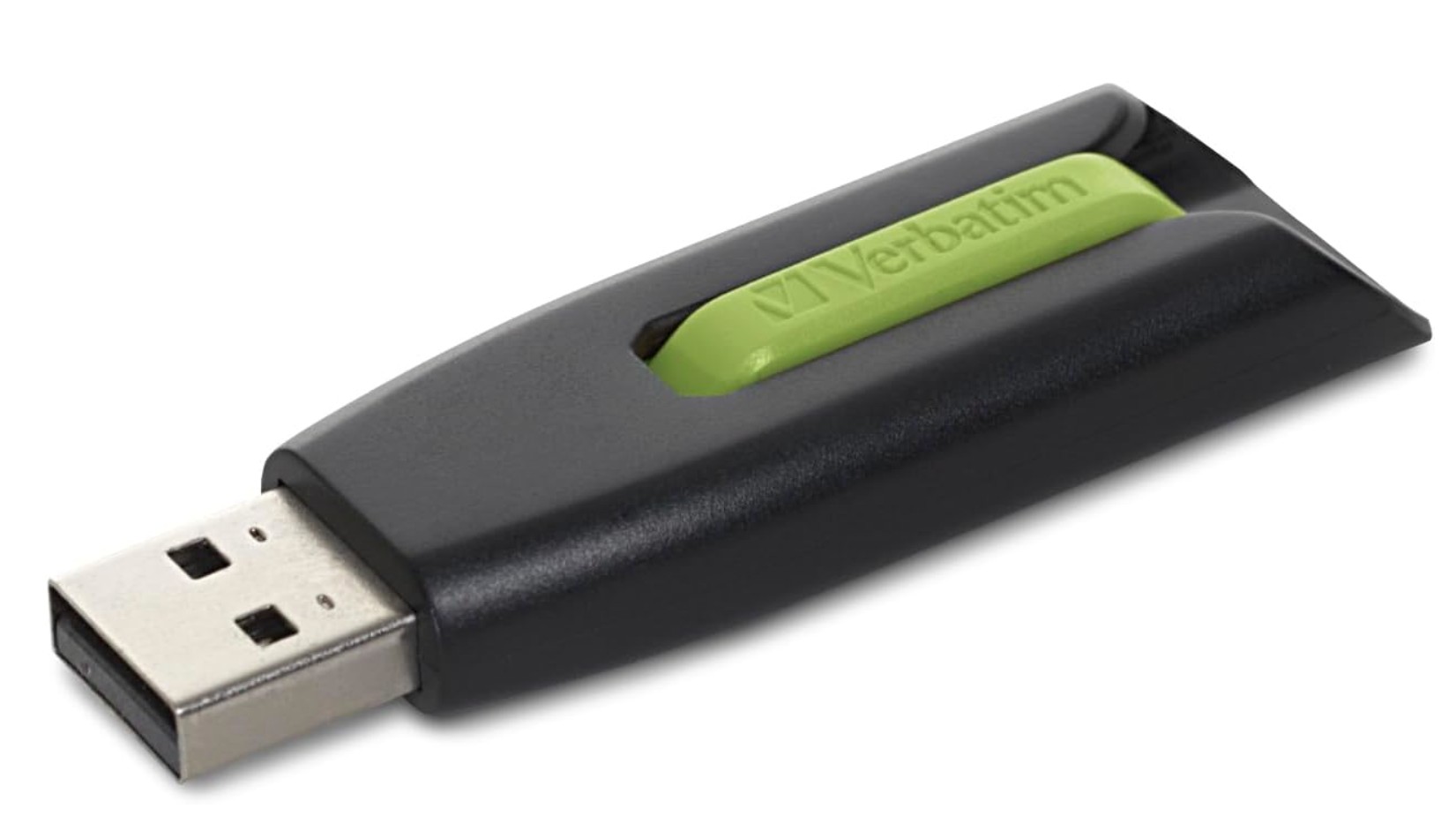 Verbatim Store'n'Go V3 USB 3.0 Flash Drive 64GB Retractable Eucalyptus Green USB Stick