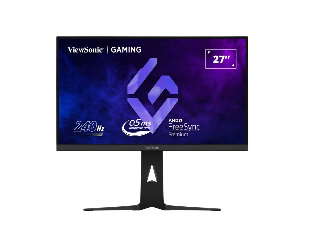 ViewSonic XG2736-2K 27" QHD IPS Gaming Monitor - 240Hz, 0.5ms MPRT, USB-C 65W, HDR10, FreeSync Premium, HDMI 2.1 & DP 1.4