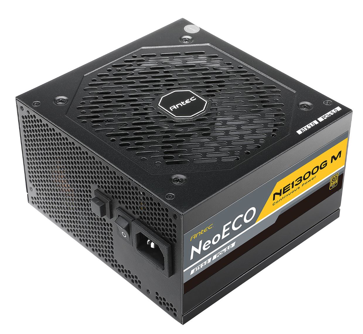 Antec NE1300G M ATX 3.1 1300W 80+ Gold Fully Modular PSU with PCIe 5.1 Support & 120mm Silent FDB Fan