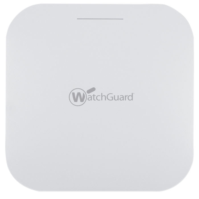 WatchGuard AP330 Wi-Fi 6 Indoor Access Point with 2.5 Gbps PoE+ – Quad-Core 1.6 GHz, WPA3 Security, Cloud Managed (License Not Included)