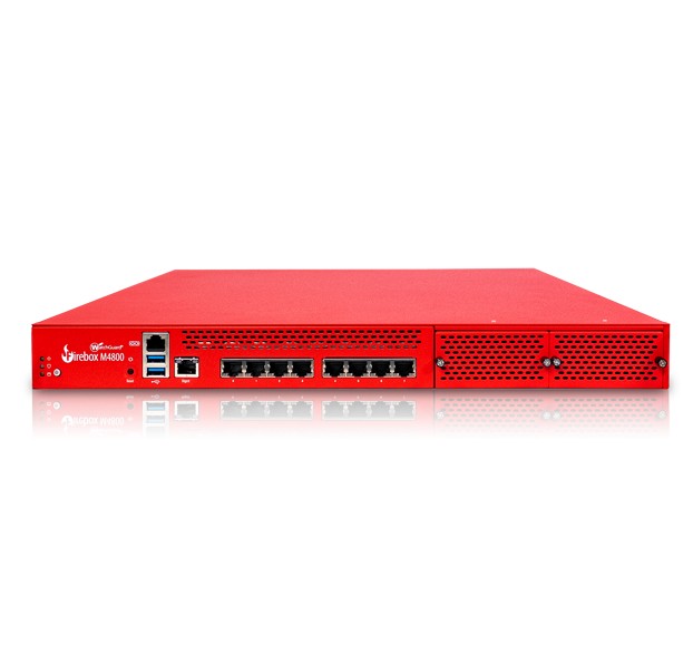 WatchGuard Firebox M4800 Rack-Mount Network Security Appliance with Modular Ports & Redundant Power – License Not Included