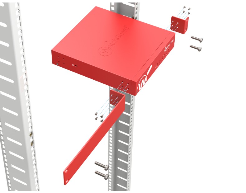 WatchGuard Firebox T125/T145 Rack Mount Kit - WG9032 Bracket Set for Secure Network Rack Installation