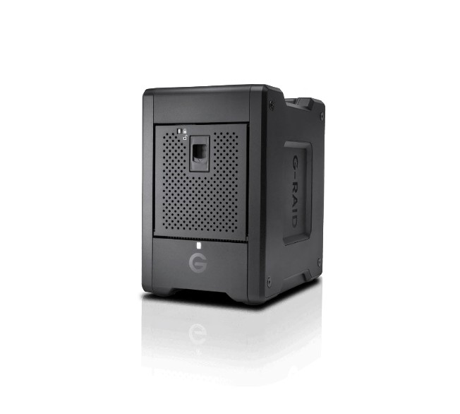 Western Digital G-RAID SHUTTLE 4 - 80TB Portable Hardware RAID Storage with Thunderbolt 3 & USB 3.2, Ultrastar 7200 RPM, Up to 700MB/s Read, 850MB/s Write, 5-Year Warranty