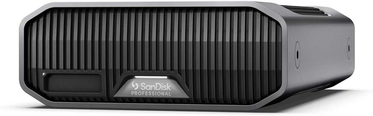 Western Digital SanDisk Professional G-DRIVE PROJECT 26TB External Desktop Hard Drive with Thunderbolt 3 & USB 3.2 Gen 2x1, 260MB/s Read/Write, 5-Year Warranty