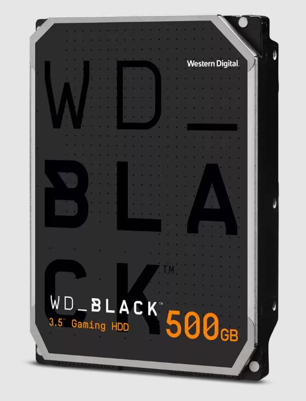 Western Digital WD Black 4TB 3.5" SATA 6Gb/s 7200RPM HDD WD4006FZBX - High Performance CMR Tech Gaming & Creative Desktop Drive, 5-Year Warranty