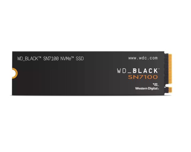 Western Digital WD BLACK SN7100 1TB NVMe PCIe Gen4 M.2 2280 SSD - 7250MB/s Read, 6900MB/s Write, 5-Year Warranty
