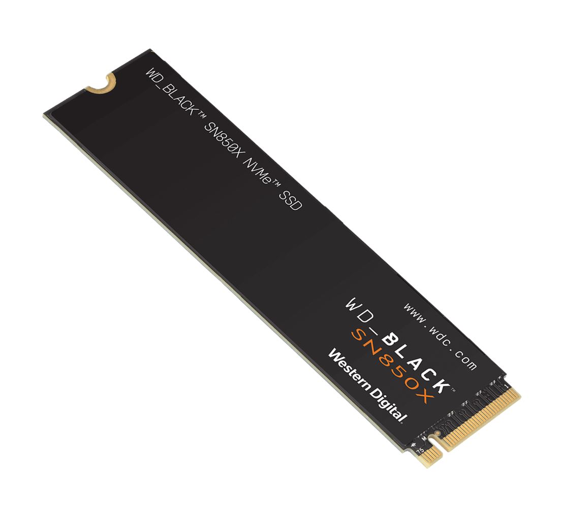 Western Digital WD Black SN850X 1TB PCIe Gen4 NVMe M.2 2280 SSD – 7300MB/s Read, 6300MB/s Write, 600TBW Endurance, PS5 Compatible Heatsink Model