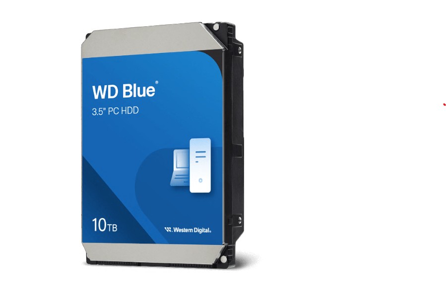 Western Digital WD Blue 10TB 3.5-Inch SATA 7200 RPM Desktop Hard Drive with 512MB Cache & CMR Technology