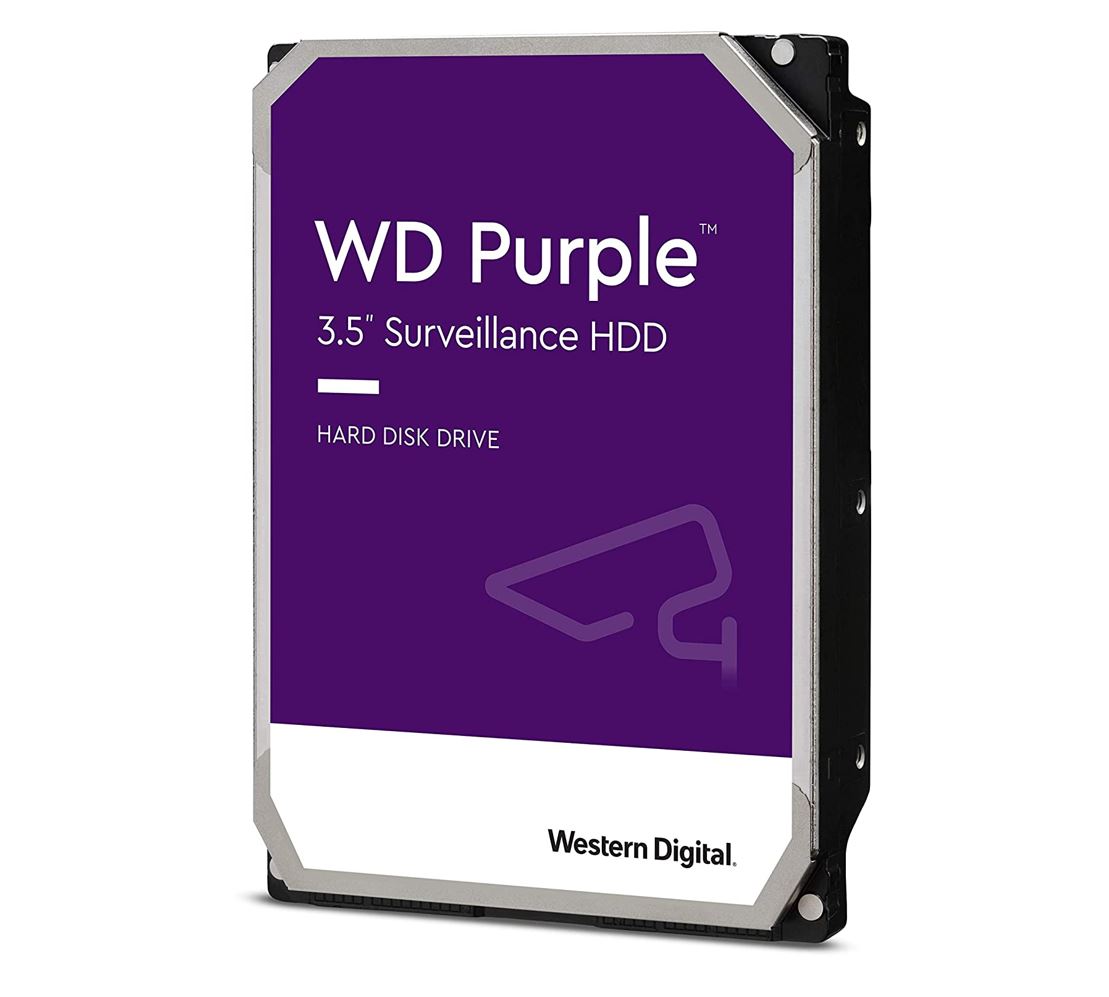 Western Digital WD Purple Pro 18TB 3.5" Surveillance HDD 7200RPM 512MB Cache SATA 6Gb/s High Capacity for 24/7 Video Security NVR DVR