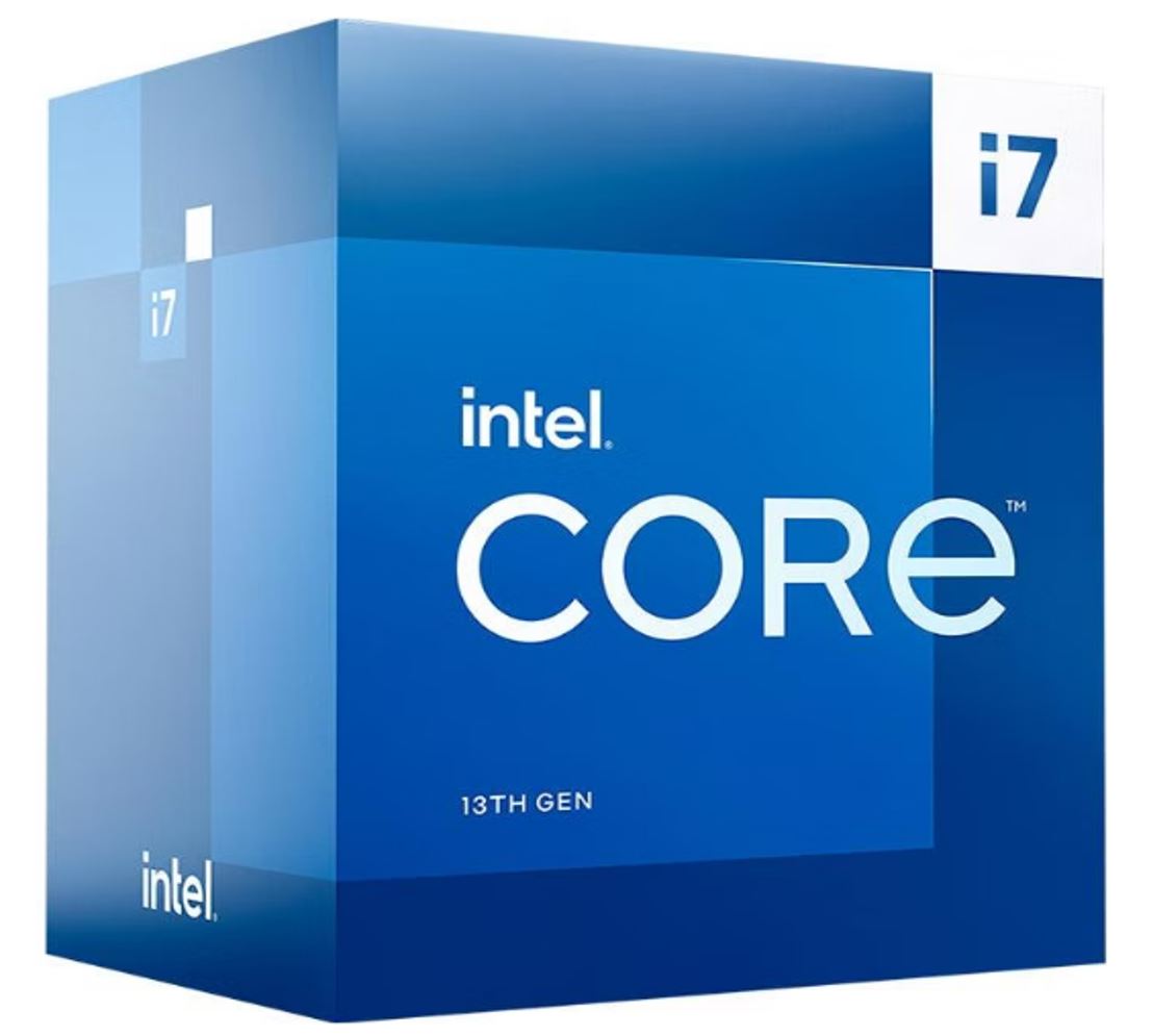 Intel Core i7-13700 13th Gen Raptor Lake 16-Core (8P+8E) 24-Thread CPU — 2.1GHz Base, 5.2GHz Turbo, LGA1700, 65W, Intel UHD Graphics 770, Boxed w/ Cooler