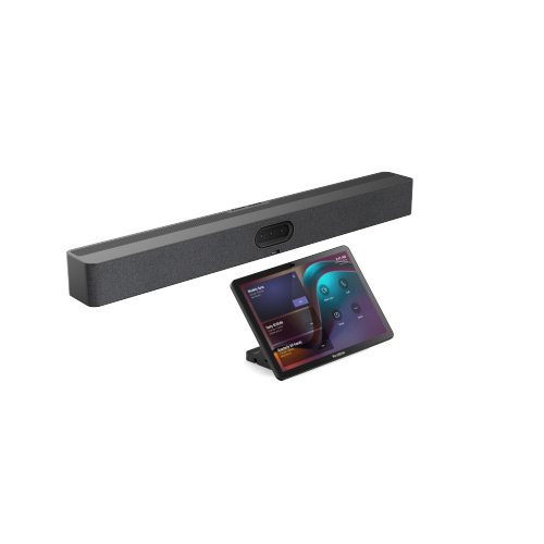 Yealink A50-031 MeetingBar: All-in-One Video Collaboration Bar with Qualcomm 8550, Triple 50MP Cameras, AI Audio, Android 13, for Small to Medium Rooms