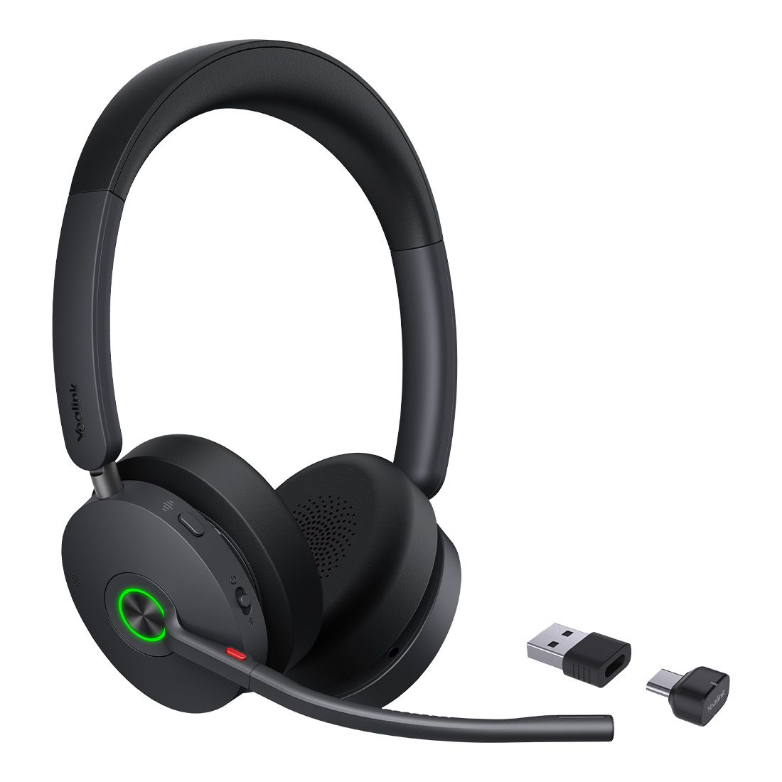 Yealink BH74 UC USB-C/A Bluetooth Headset with 6 Mic ANC, Acoustic Shield, 32H Talk Time, 50m Wireless Range, UC & Teams Certified