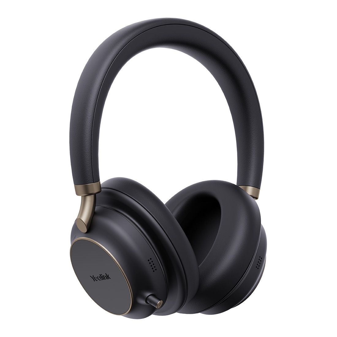 Yealink BH76 Plus UC Bluetooth Stereo Headset with 5-Mic Beamforming, ANC, 35h Talk Time, USB-C/A Dongle, Over-ear & On-ear