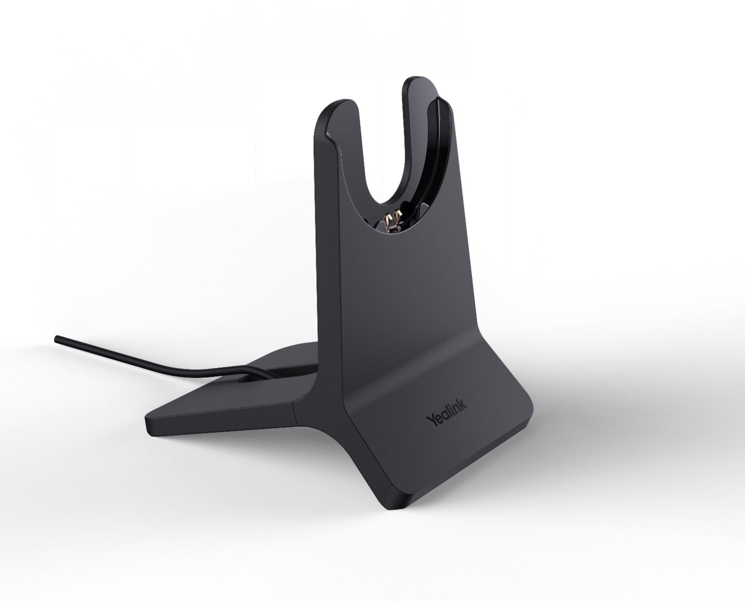 Yealink Charging Stand for BH70 & WH64 Hybrid Headsets with Integrated USB-A 2.0 Cable - 90 Minute Fast Charging