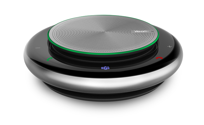 Yealink CP900 Portable USB Bluetooth Speakerphone – Teams Certified, 6-Mic Beamforming, 12-Hour Battery, HD Audio for Meetings up to 6 People