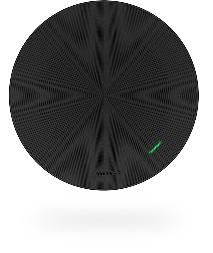 Yealink CS10 Black Mesh Cover - Magnetic Attachment, Wear-Resistant & Anti-Oxidation Protective Cover for CS10 Network Ceiling Speaker