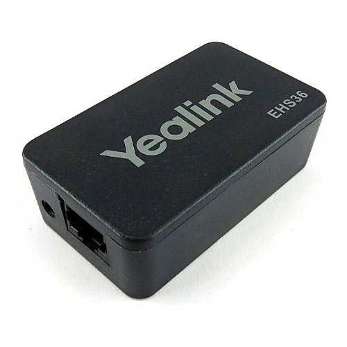 Yealink EHS36 Wireless Headset Adapter Compatible with Yealink SIP-T48G/T46G/T42G/T41P IP Phones Supports Jabra, Plantronics, Sennheiser
