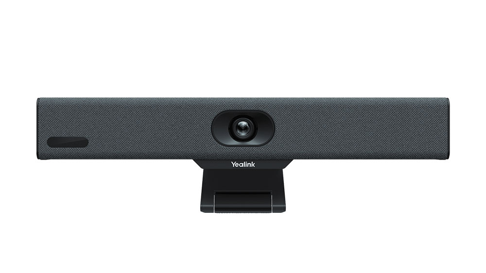 Yealink MeetingBar A10 All-in-One 4K Video Collaboration Bar for Small Rooms & Home Offices with AI Camera, 8-MEMS Mic Array, Microsoft Teams & Zoom Certified