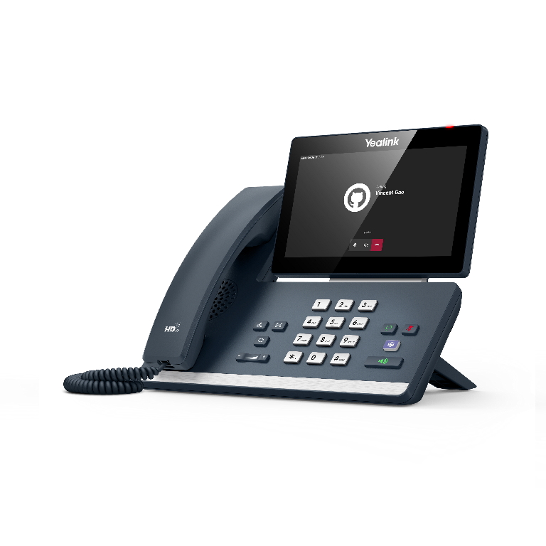 Yealink MP58 Teams Edition Smart Business Desk Phone with 7-Inch Touch Screen, Android 12, HD Audio, Teams Button & Bluetooth Support