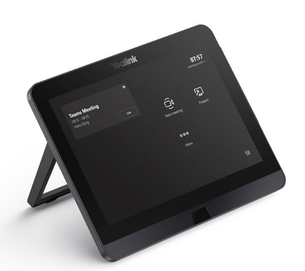 Yealink MTouch-E2 8-Inch Touch Control Panel with 7m Cat5E, USB-C/HDMI Cable & Wall Mount Bracket - Conference Room Controller