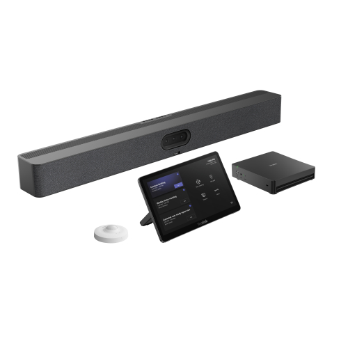 Yealink MVC S50-C5U Microsoft Teams Room Kit with MCore 4 Mini-PC, MTouch Plus 11.6" Touch Console, MeetingBar A50 Triple 50MP Cameras, AI Tracking & 4K Sharing