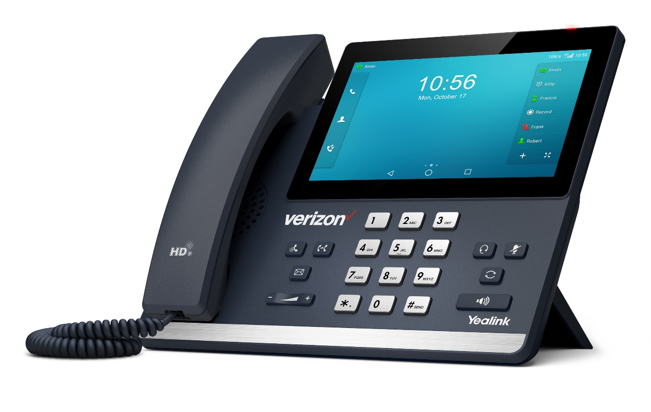 Yealink T67LTE One Talk Desk Phone with Embedded 4G LTE Cellular Technology, Android OS, SIM & eSIM Support for Business Communication