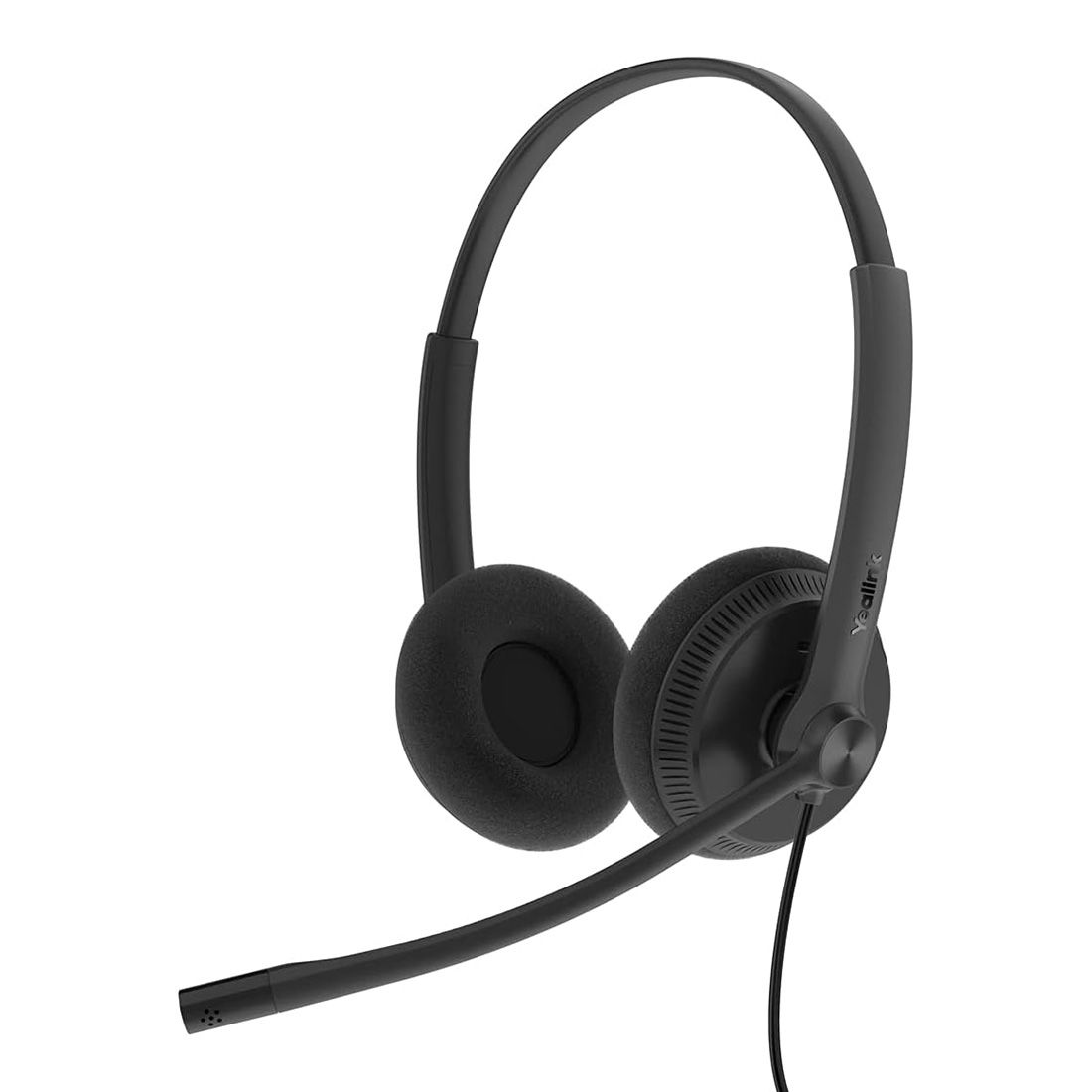 Yealink UH34 Lite Dual UC USB Headset – Lightweight USB-A Wired Headset with Wideband Noise Cancelling Microphone and Foam Ear Cushions for All-Day Comfort