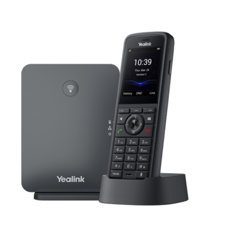 Yealink W79P Pro Ruggedized DECT Handset, FNR, combining W70B with W59R Pro handset, Bluetooth 5.2 connectivity