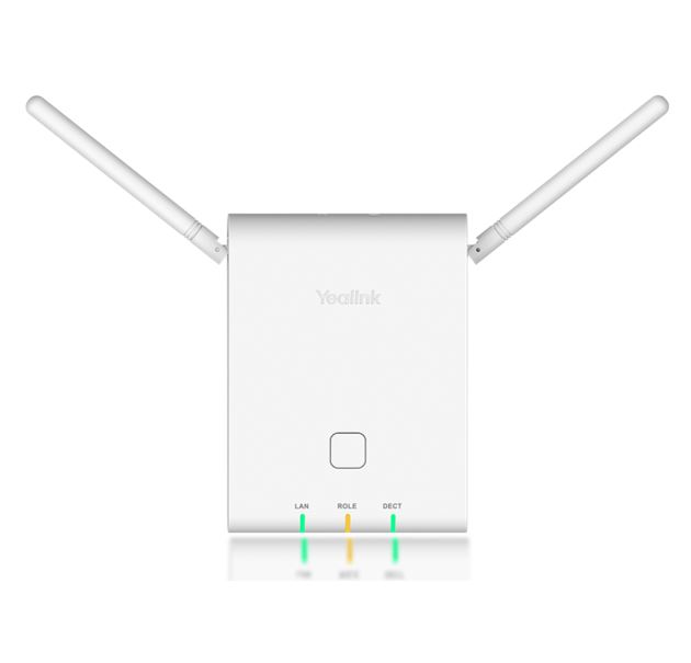 Yealink W90B Multicell DECT Base Station with PoE Support - Compatible with W53H, W56H, CP930W, DD Phone - Wall-Mount Only