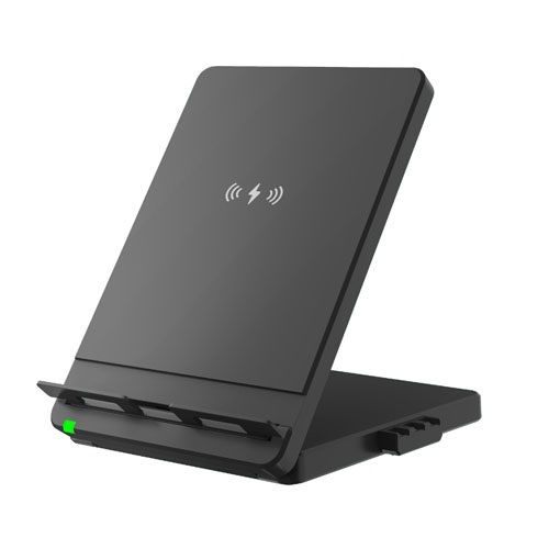 Yealink WHC60 Qi-Certified Wireless Charger with USB-C Input, 10W Fast Charge for WH66 and WH67 Headsets