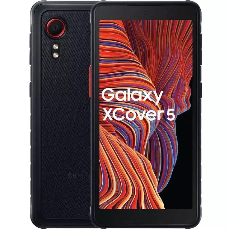 Samsung Galaxy XCover5 4G Rugged Smartphone 5.3" HD+ Display, 4GB RAM, 64GB Storage, IP68 Water/Dust Resistant, 16MP Camera, Dual SIM, 3000mAh Battery, Enterprise Edition