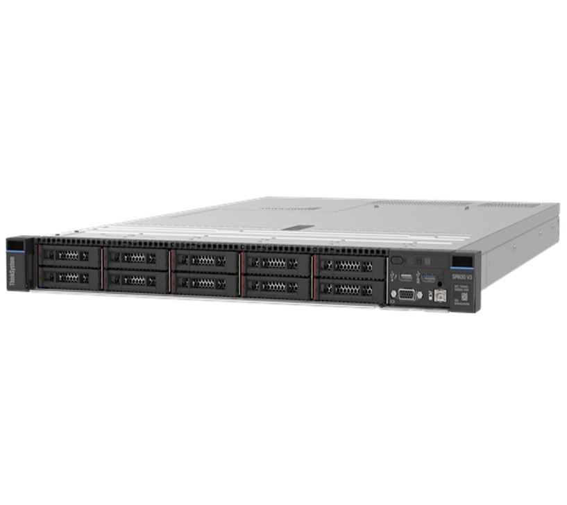 Lenovo ThinkSystem SR630 V3 Server with Intel Xeon Gold 5418Y 24-Core 2.0GHz, 32GB DDR5 RAM, RAID 9350-8i 2GB Flash PCIe Adapter, 750W PSU
