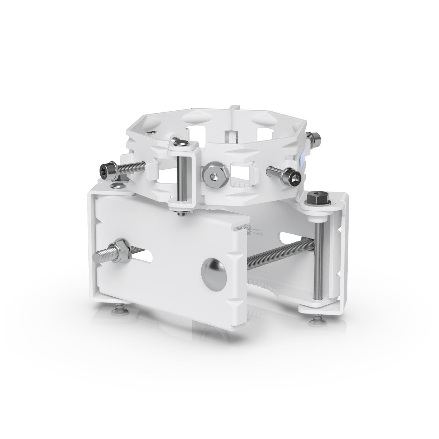 Ubiquiti Wave AP Micro Mount – Corrosion-Resistant Stainless Steel Pole Mount for Up to Four Wave AP Micros, Full 360° Outdoor Broadcasting
